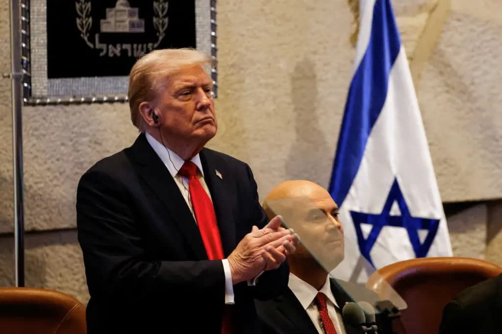 Tramp Isroilda nutq so‘zladi: «HAMAS qurolsizlanishga rozi bo‘ldi, urush tugadi»