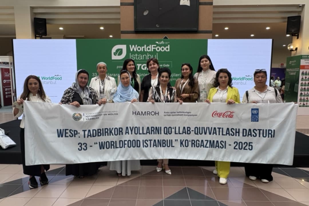 O‘zbekistonlik ayol tadbirkorlar WorldFood Istanbul 2025 ko‘rgazmasida ishtirok etishdi