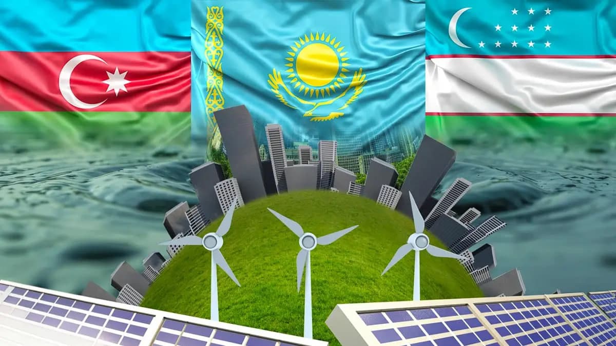 Azerbaijan, Kazakhstan, and Uzbekistan plan to establish green energy corridor