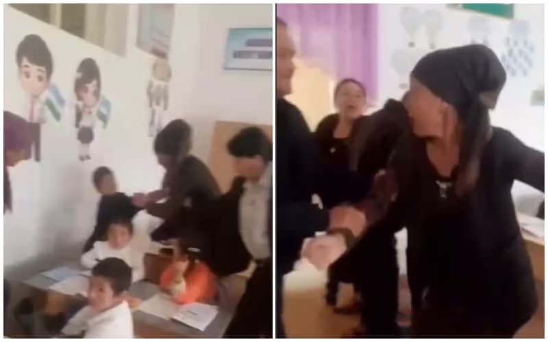 “Qo‘lingni sindiraman”: Samarqandda o‘quvchilarga tahdid qilgan ona ustidan tekshiruv boshlandi