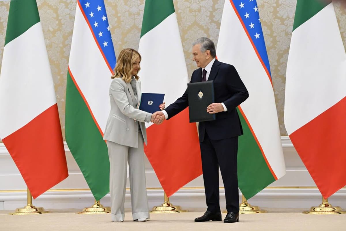 O‘zbekiston va Italiya strategik sheriklik munosabatlarini mustahkamlashini e’lon qildi