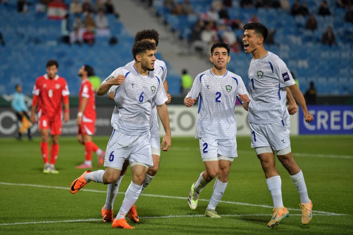 Uzbekistan U23 defeat Lebanon in Asian Cup opener