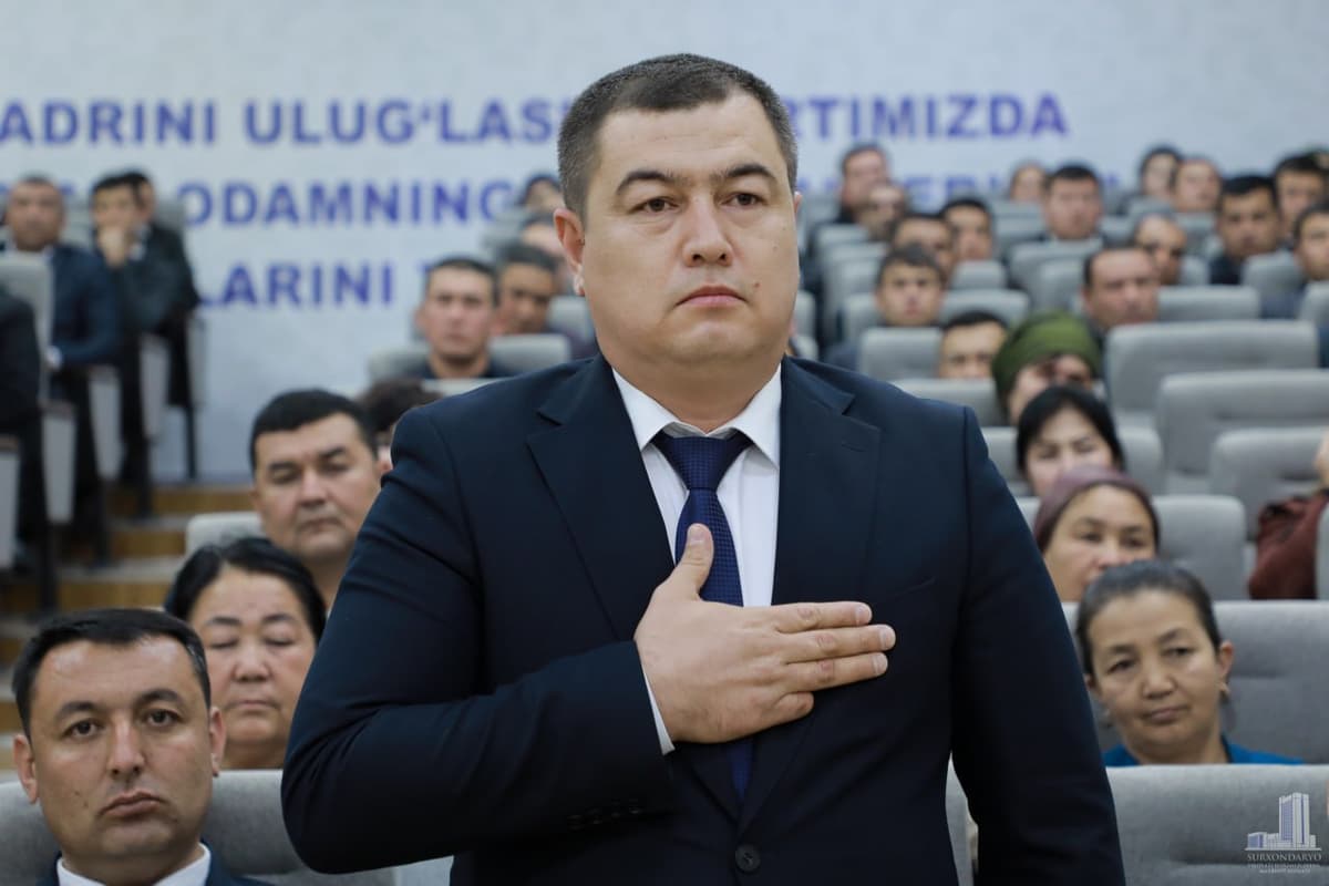 Sherkhon Allamurotov appointed as governor of Kizirik district