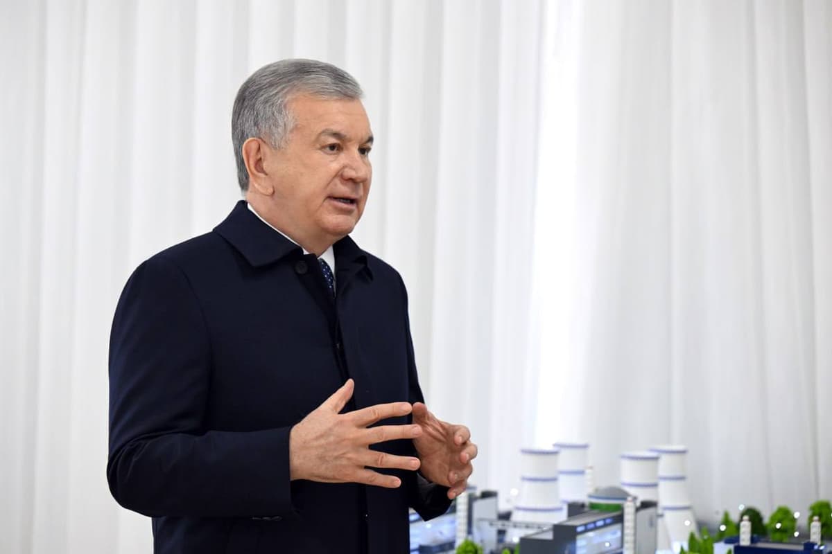 President Mirziyoyev visits Jizzakh to review construction of integrated nuclear power plant