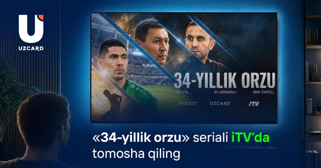 «34 yillik orzu»: UZCARD кўмагида Ўзбекистон миллий терма жамоасининг Жаҳон чемпионатига йўли ҳақида ҳужжатли сериал