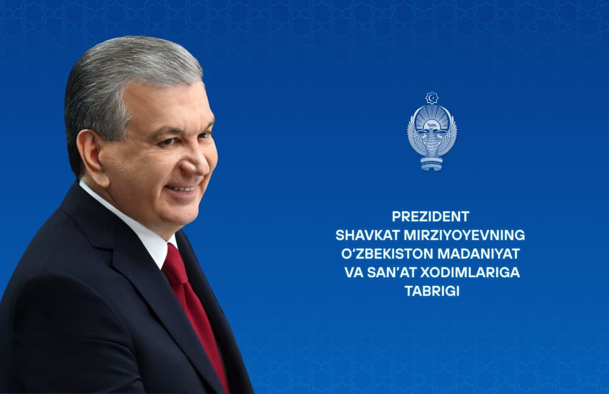 Prezident madaniyat va san’at sohasi xodimlarini bayram bilan tabrikladi