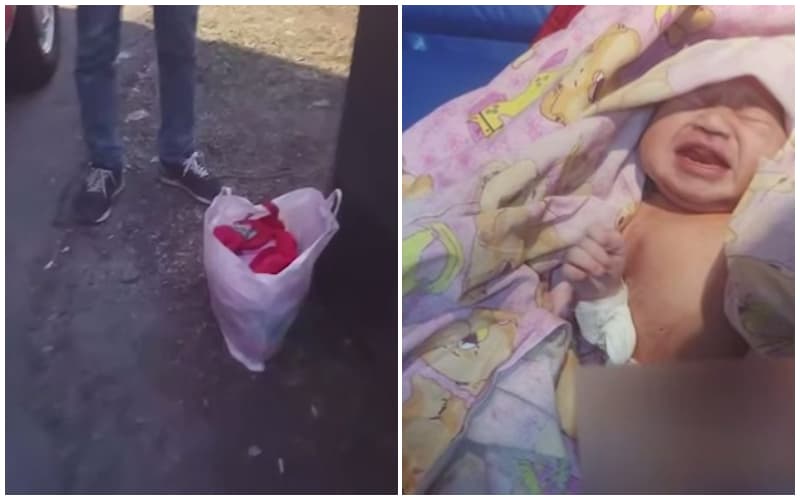 В Ташкенте найден новорожденный ребенок, оставленный на улице в сумке