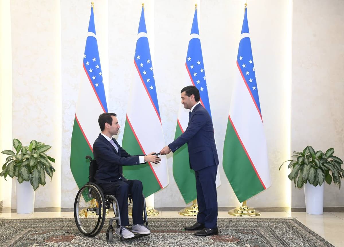 France’s new ambassador to Uzbekistan presents credentials to Foreign Minister Saidov
