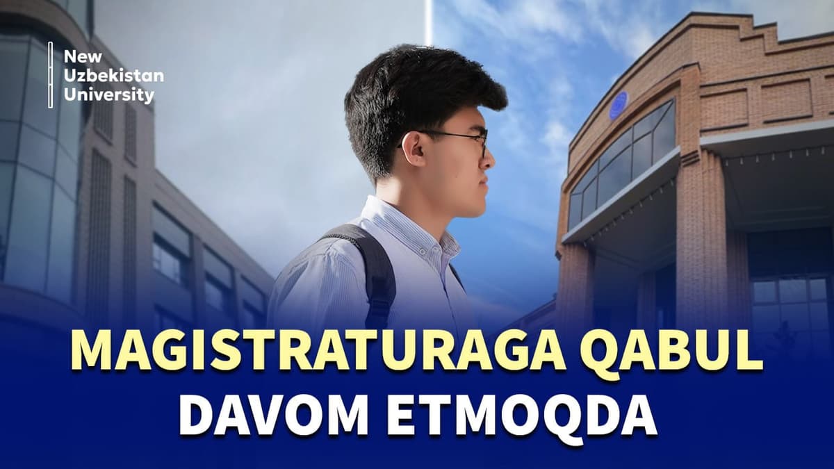 Magistraturaga qabul davom etmoqda