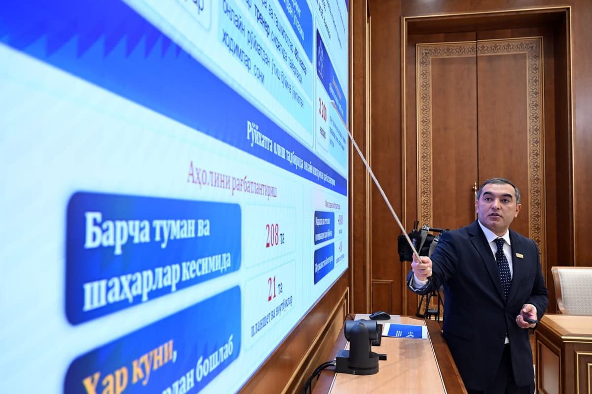 Более 2,4 млн домохозяйств в Узбекистане прошли перепись населения к 19 января