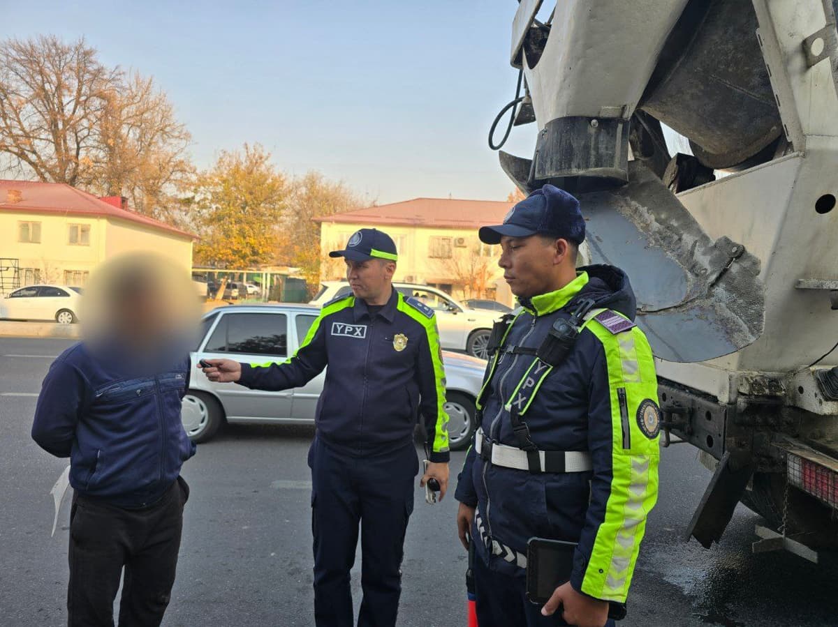 В Ташкенте усилены рейды в отношении грузовиков, загрязняющих дороги