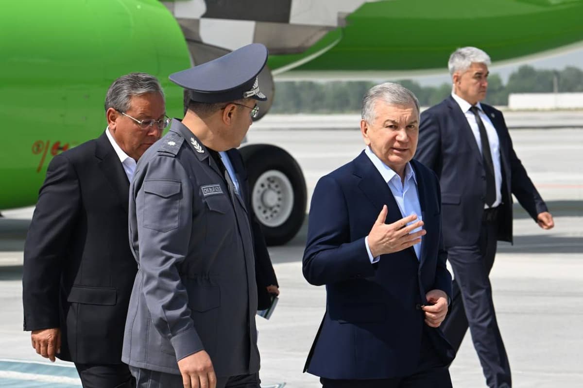 Shavkat Mirziyoyev visits Andijan, inspects upgraded airport as regional development accelerates