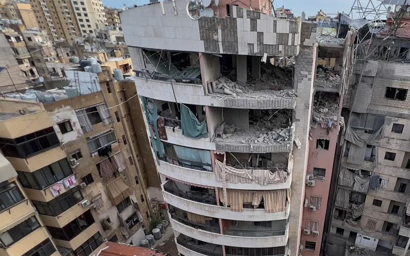Isroil Bayrutdagi "Hizbulloh" inshootiga zarba berganini ma’lum qildi