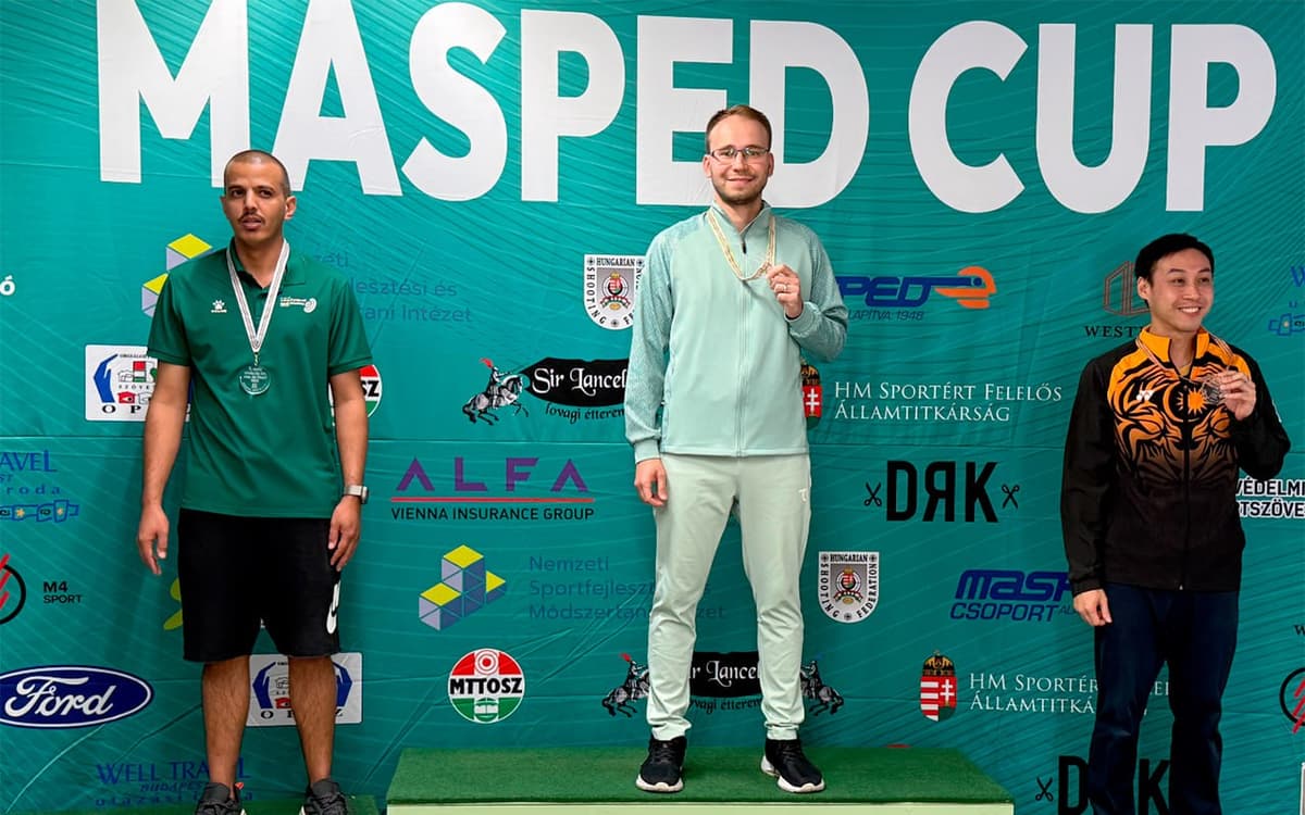 Uzbekistan's Vladimir Svechnikov wins gold at international shooting tournament in Budapest
