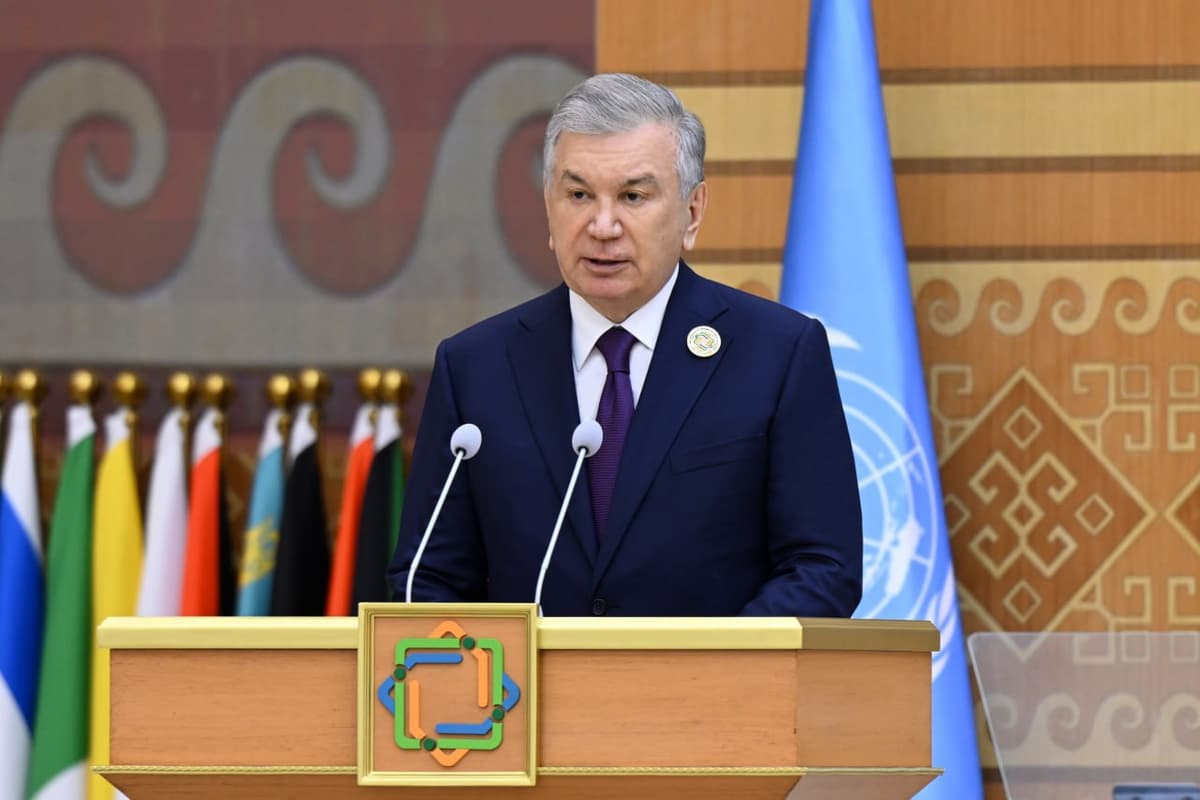 Shavkat Mirziyoyev: «Dengizga chiqish yo‘li bo‘lmagan davlatlar jahon savdosida teng sharoitlarda ishtirok etishi – adolat masalasi»