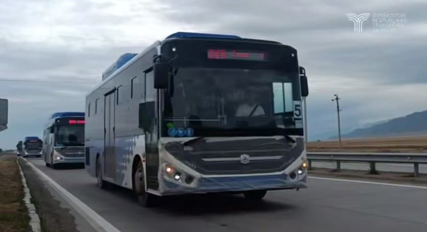 Бухоро учун Хитойдан 27 та замонавий автобус харид қилинди