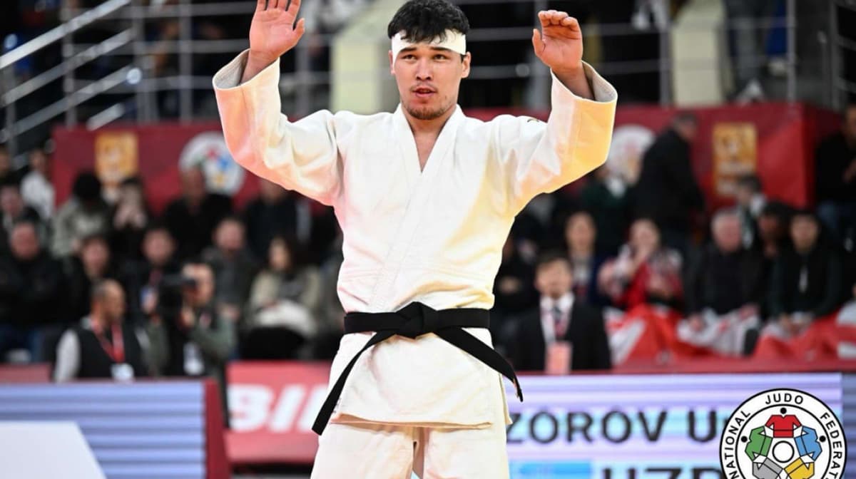 Uzbek judoka wins gold at Tbilisi Grand Slam tournament