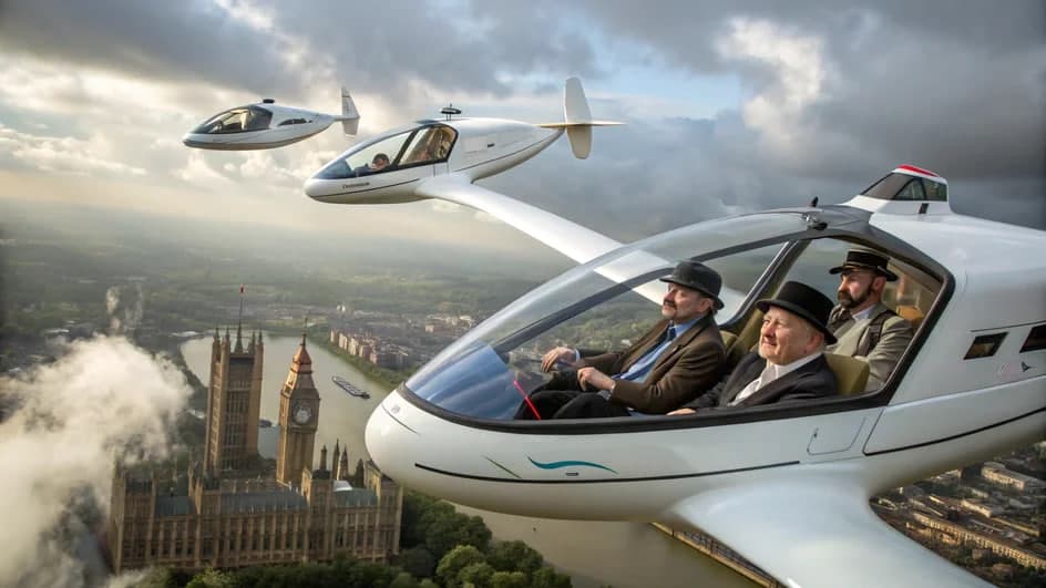 Buyuk Britaniyada elektr uchar taksilar xizmati yo‘lga qo‘yiladi