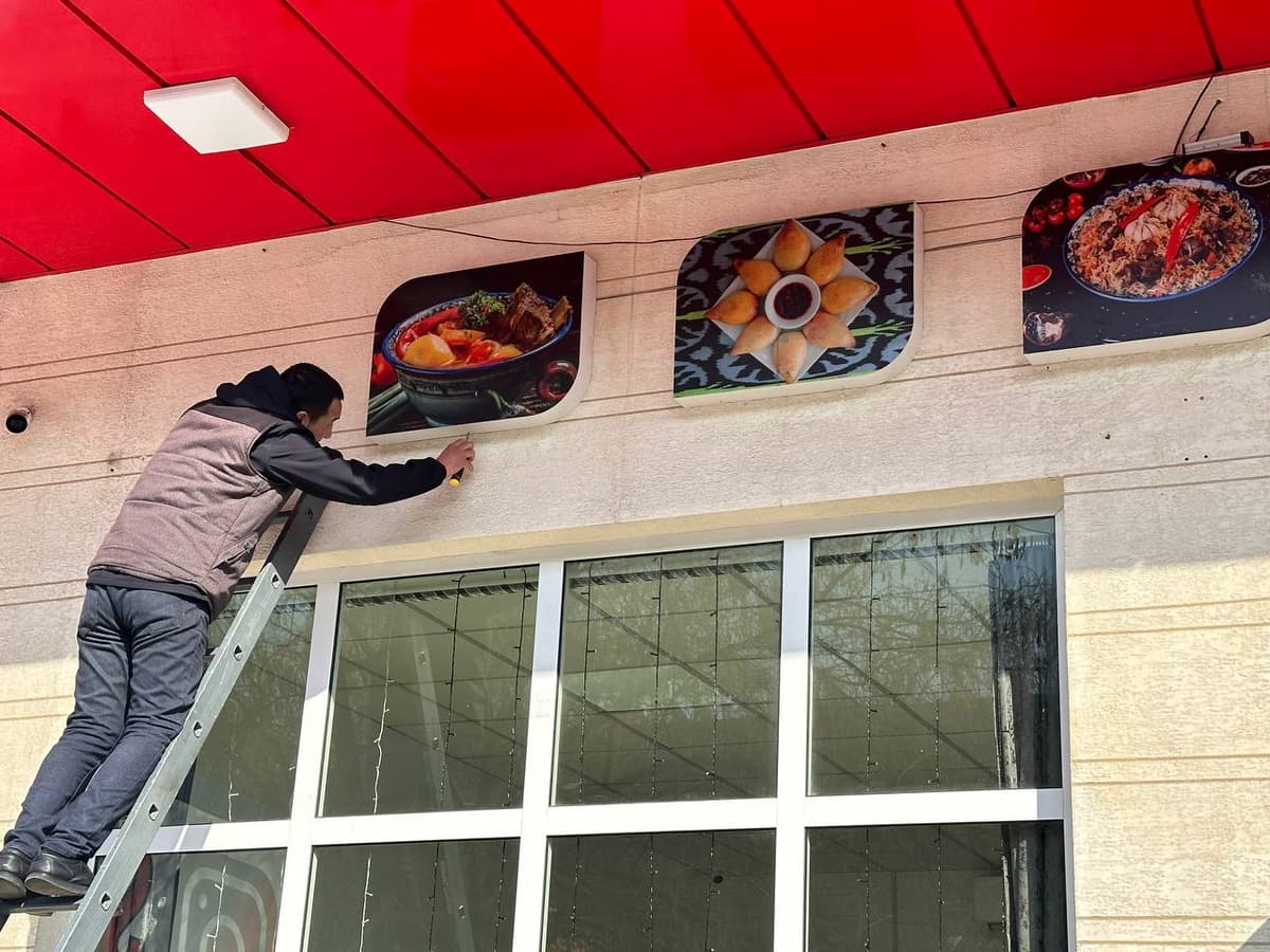 Food chains appeal to authorities over mass removal of business signs in Tashkent
