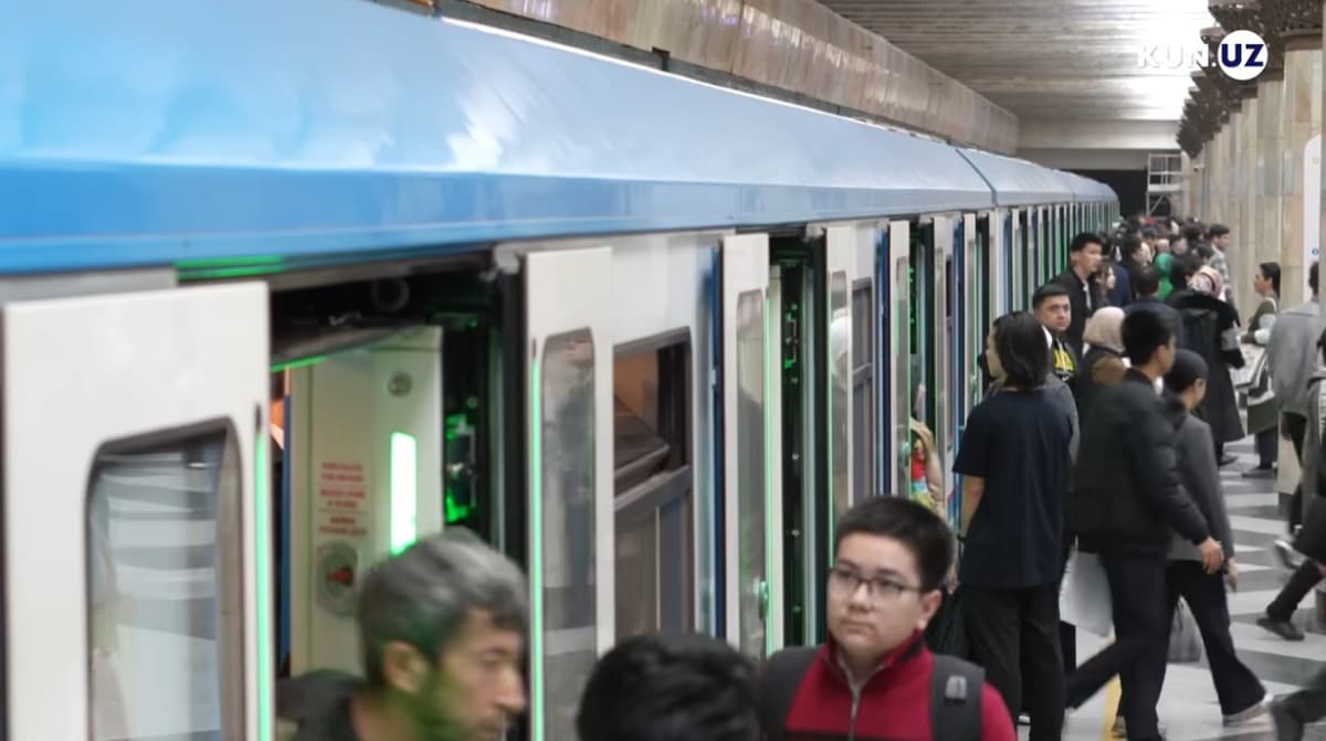 Toshkent metrosi kuniga o‘rtacha 780 ming yo‘lovchi tashiyapti