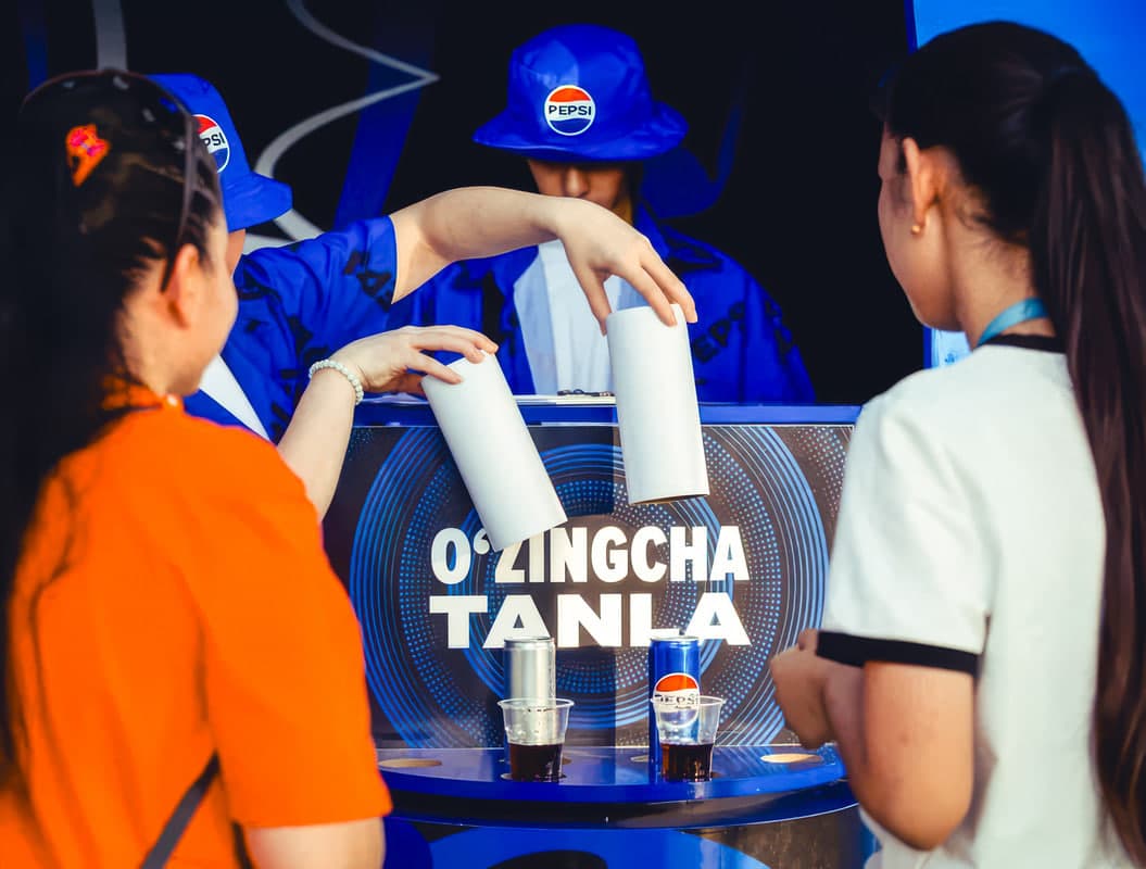 Pepsi яна олдинда – Ўзбекистонда 59,28 фоиз овозга сазовор бўлди. Pepsi Taste Challenge 2025