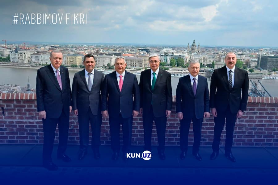 Birlik sari 71 qadam. Turkiy liderlar ilk marta Vengriyada yig‘ildi