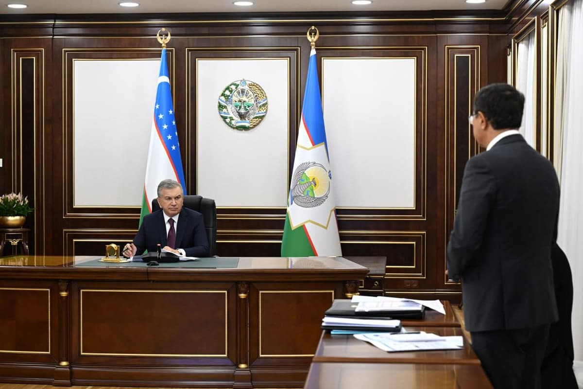 Prezidentga «Toshkent – Andijon» muqobil yo‘li loyihasi haqida ma’lumot berildi
