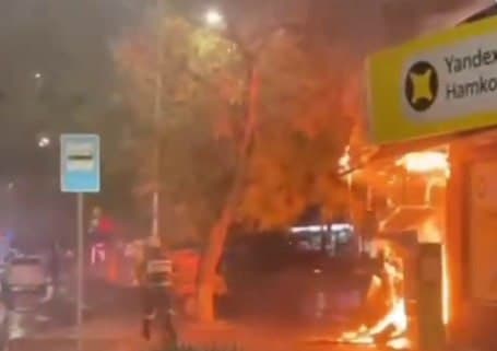Chilonzor tumanida tez ovqat tayyorlash shoxobchasida yong‘in sodir bo‘ldi