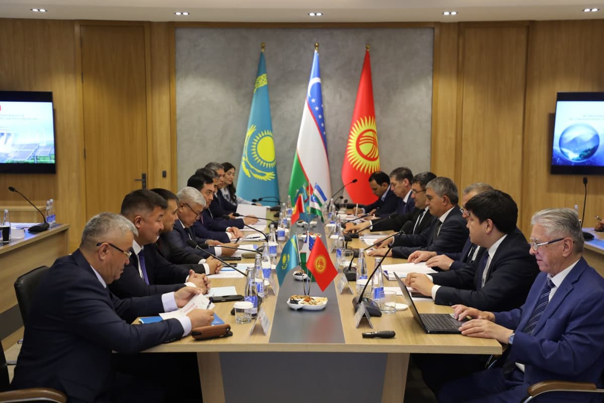 Energy Ministers of Uzbekistan, Kyrgyzstan and Kazakhstan discuss hydropower projects and grid stability