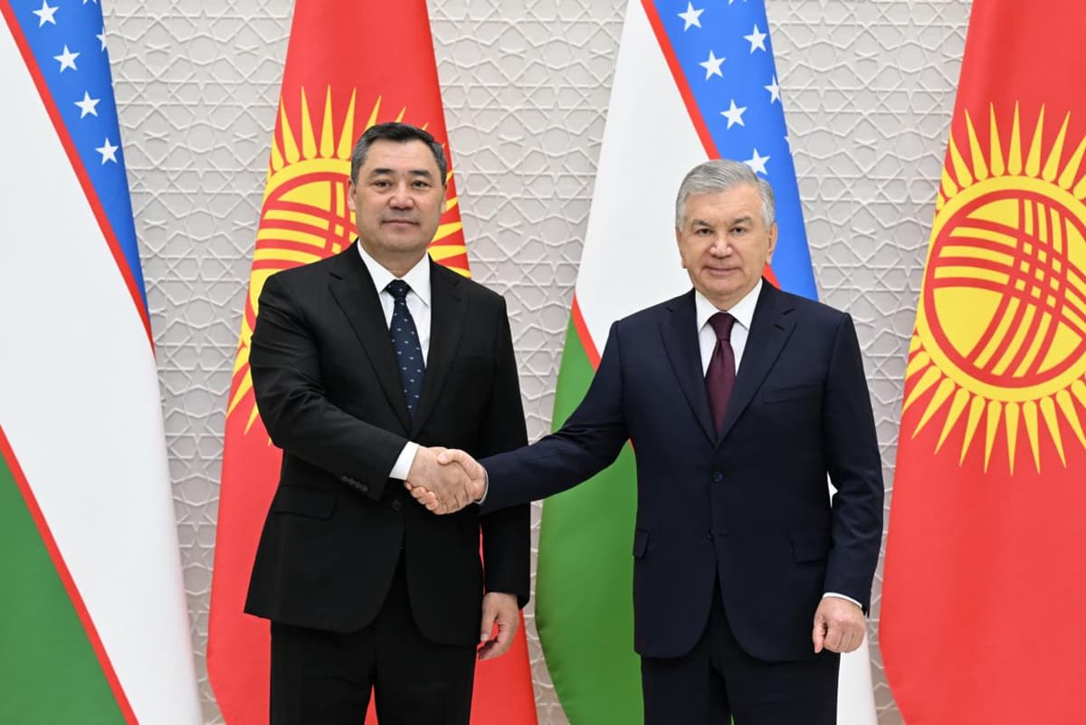 Shavkat Mirziyoyev Ko‘ksaroyda Qirg‘iziston va Tojikiston prezidentlari bilan uchrashdi