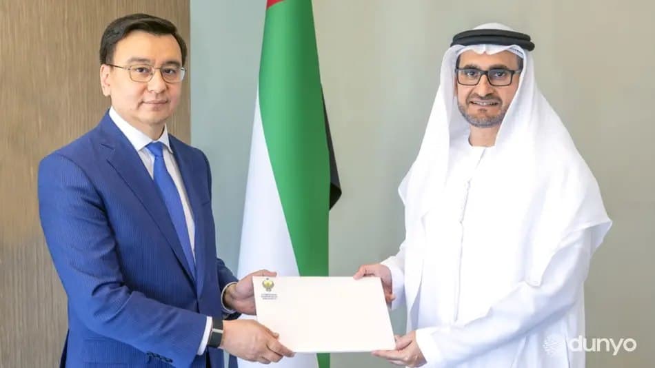 Uzbekistan’s new ambassador to Abu Dhabi presents credentials to UAE Deputy Foreign Minister