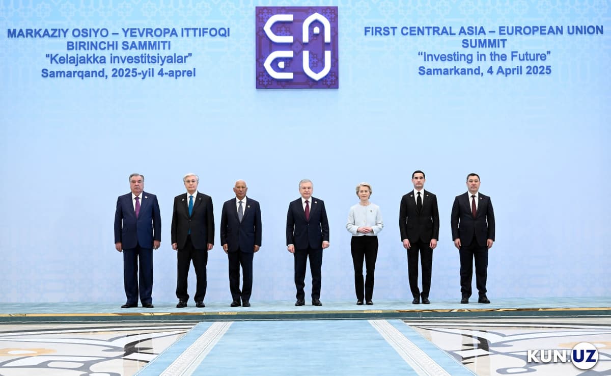 EU announces €12 billion investment package for Central Asia