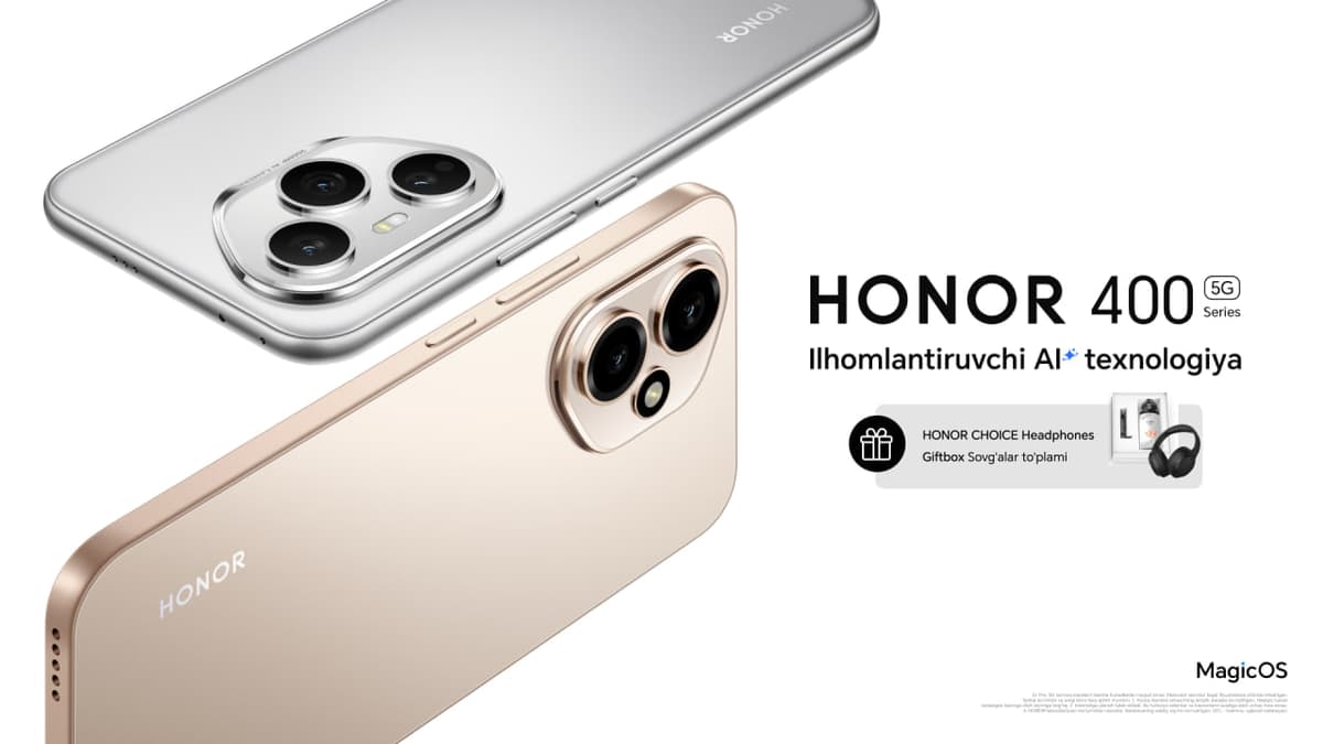 HONOR представил серию HONOR 400 с вдохновляющими AI-технологиями