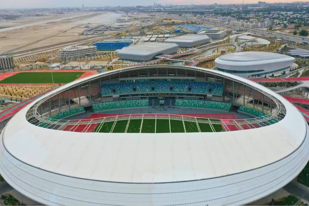 Olympic town in New Tashkent completed after three years of construction 