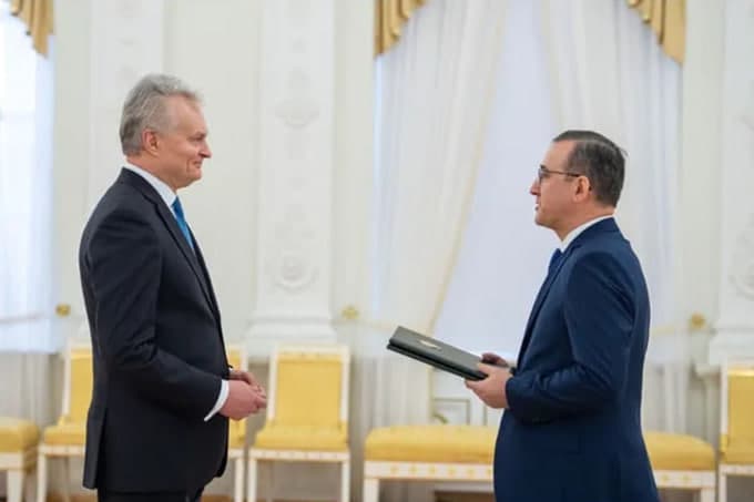 Uzbekistan's ambassador to Latvia extends mission to Lithuania