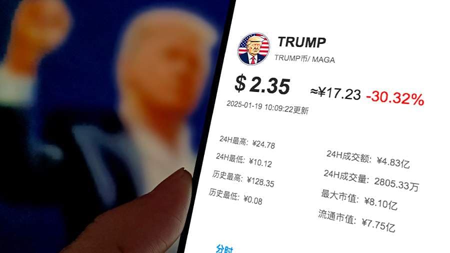 На узбекской криптобирже появился мемкоин, связанный с Трампом