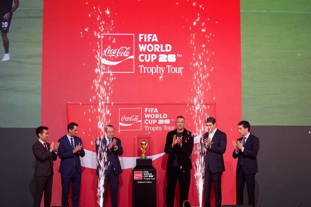 Toshkentda FIFAᵀᴹ  Jahon chempionati kubogi keng jamoatchilikka namoyish etildi