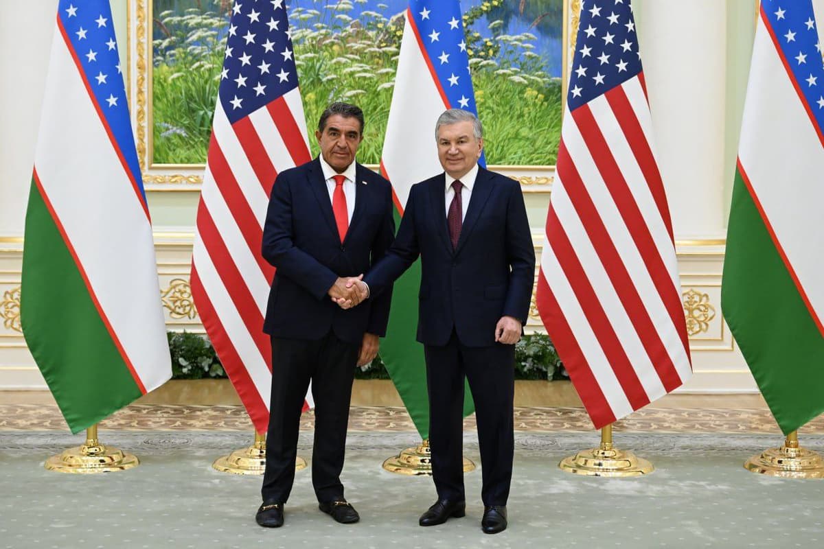 Shavkat Mirziyoyev meets US President’s Special Envoy Paolo Zampolli