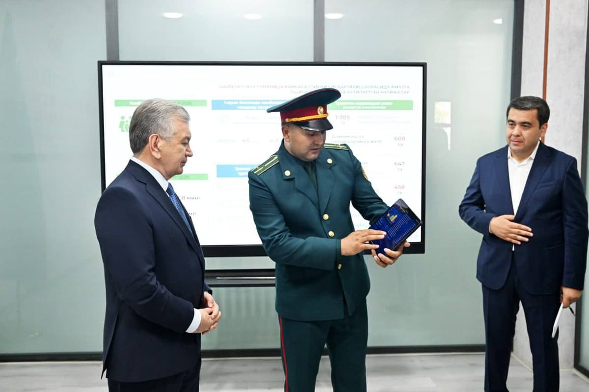Встреча с президентом принесла участковому досрочное повышение звания