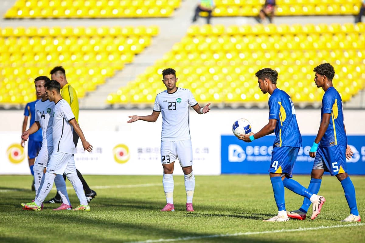 Uzbekistan defeats Sri Lanka 4–0 in U-23 Asian Cup qualifying opener