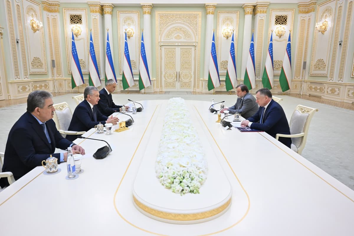 Shavkat Mirziyoyev receives Deputy Prime Minister of Russia