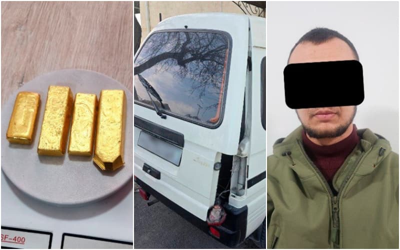 Фарғонада ноқонуний равишда олиб чиқилиши режалаштирилган олтин мусодара қилинди