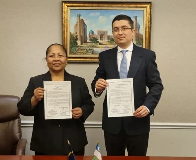 Uzbekistan establishes diplomatic relations with Nauru