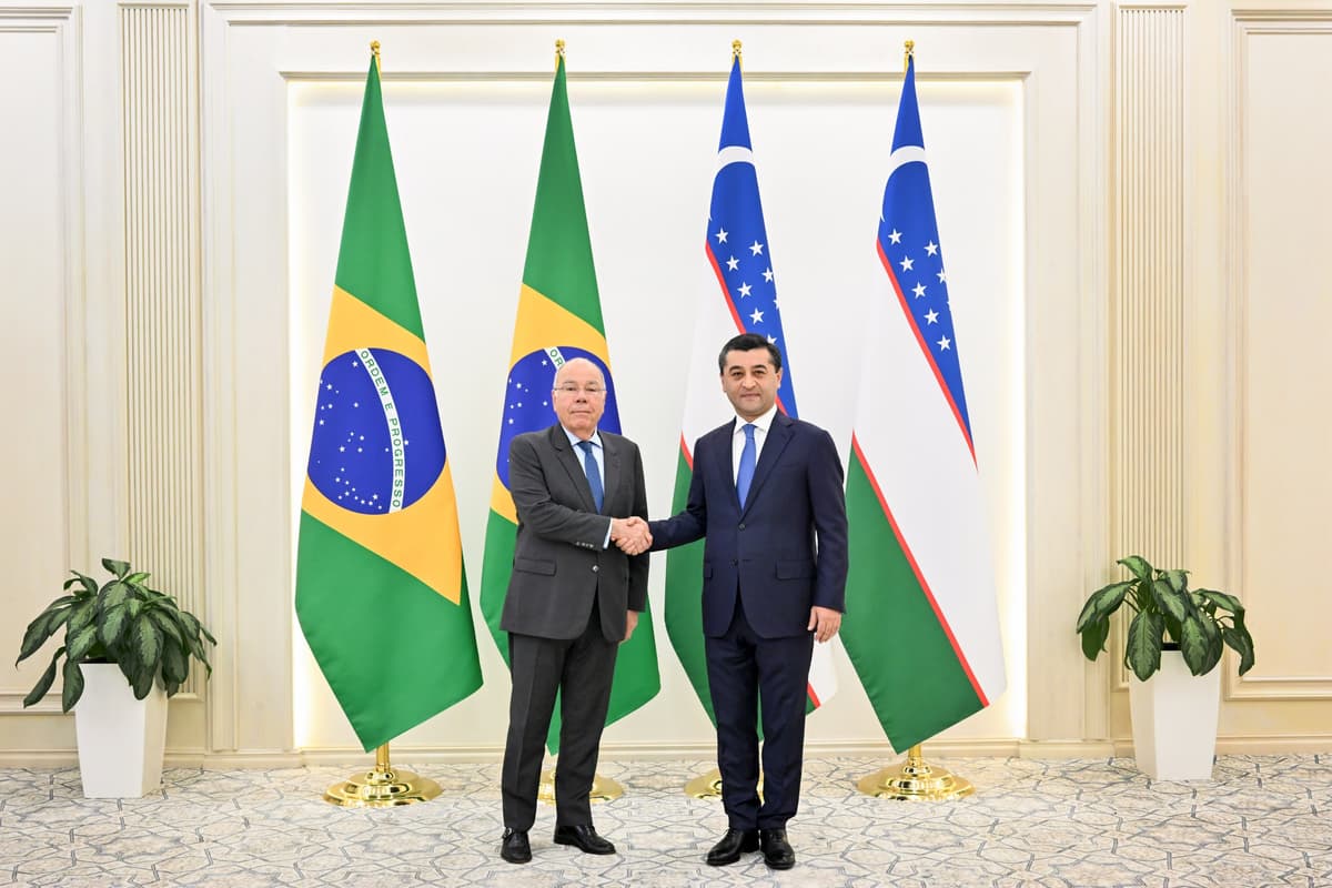Uzbekistan, Brazil discuss expanding economic and diplomatic ties