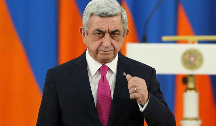 Armanistonning sobiq prezidenti poraxo‘rlik va noqonuniy tadbirkorlikda ayblandi