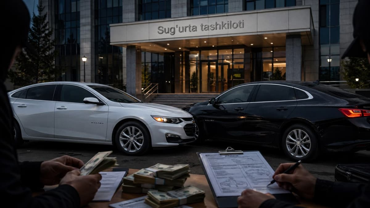 14 та сохта ЙТҲ ва “жабрдийда” Malibu’лар: Тошкентда суғурта фирибгарлиги схемаси фош қилинди