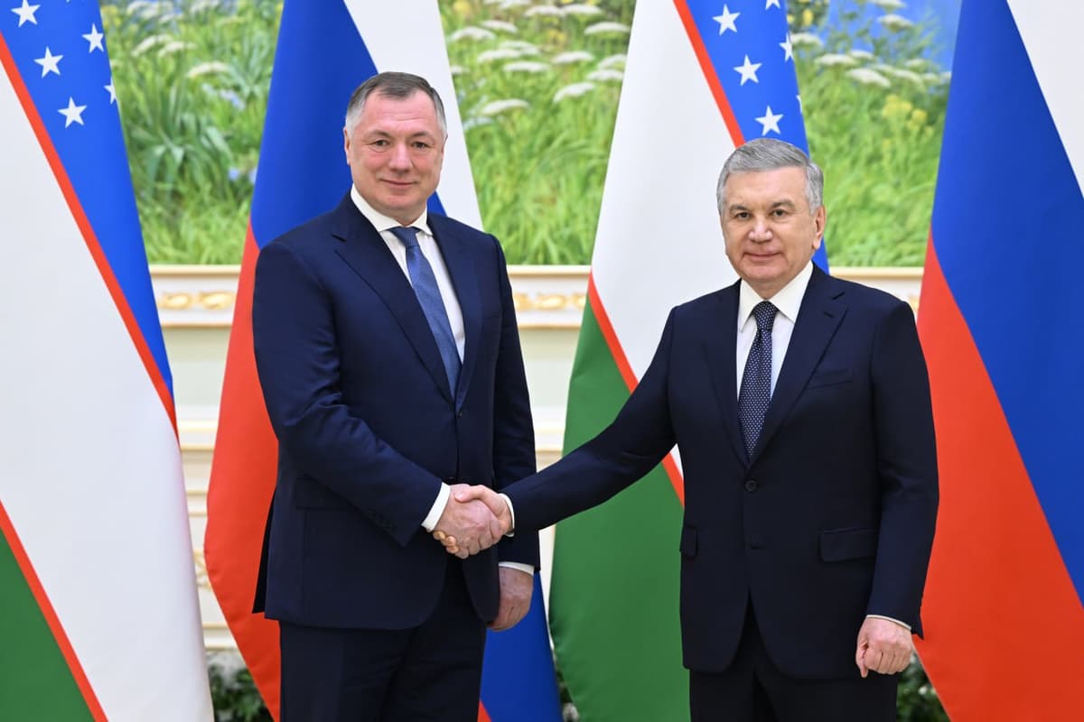 Shavkat Mirziyoyev Rossiya bosh vaziri o‘rinbosarini qabul qildi