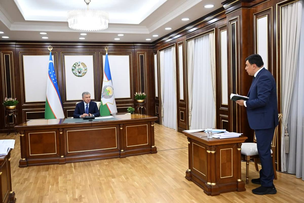 President Mirziyoyev reviews proposals to combat air pollution and illegal logging