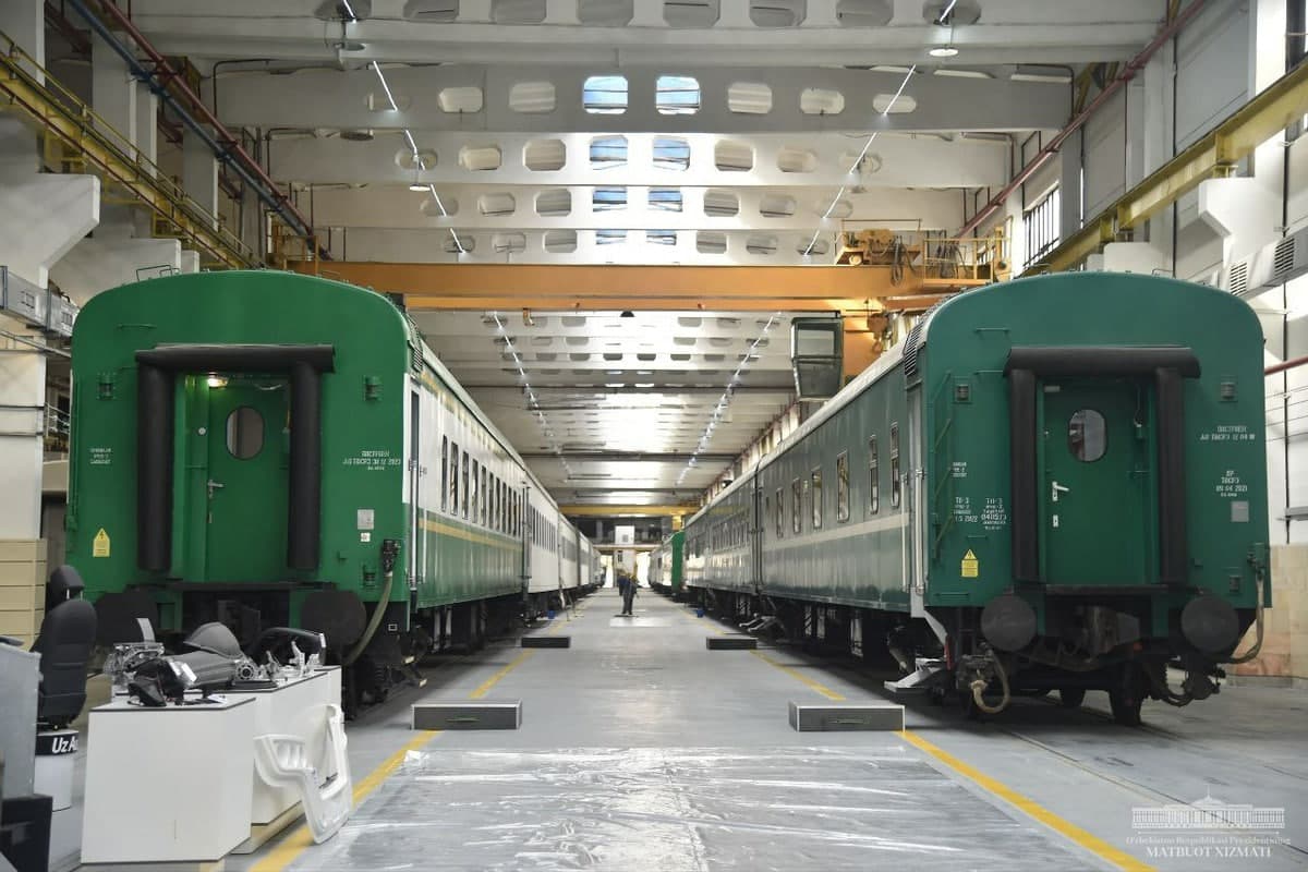 State-owned stake in Tashkent Railcar Plant handed over to management linked to Russia’s Transmashholding