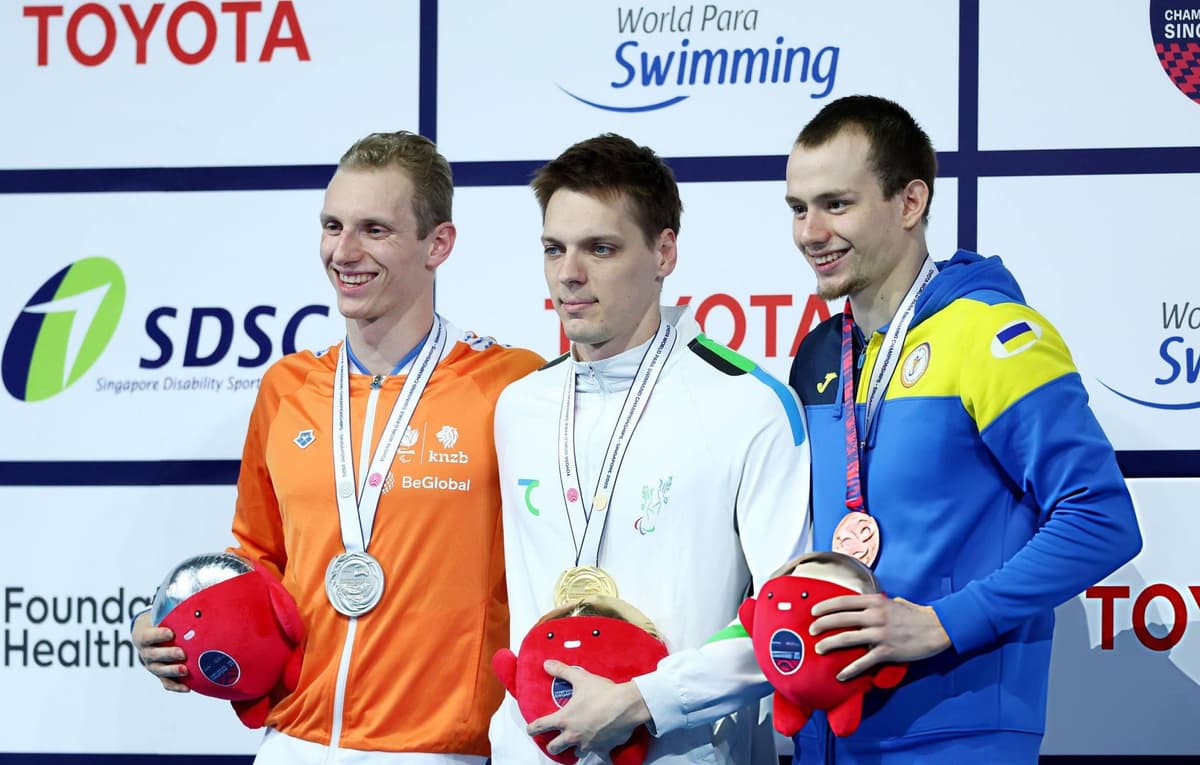Uzbek athlete wins gold at World Para Swimming Championships in Singapore